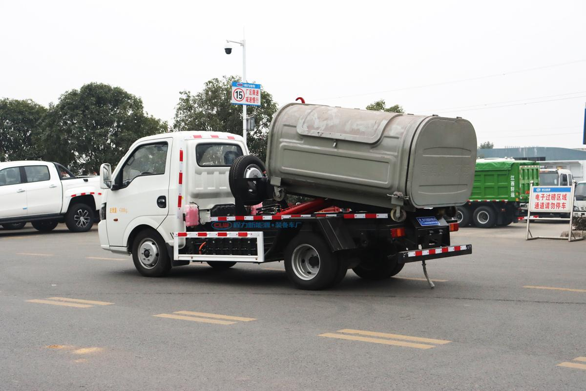 比亞迪T4純電動(dòng)2.5方勾臂垃圾車(chē)